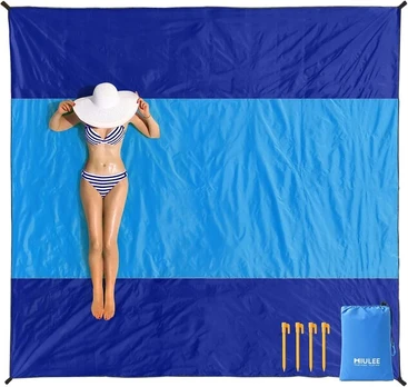 Paplūdimio antklodė Miulee, 200x210 cm
