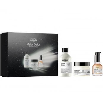L'Oréal Professionnel Meteora Metal Detox TRIO Rinkinys visų tipų plaukams