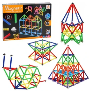 Trifox Klocki magnetyczne 92 vnt. A-0966 91806