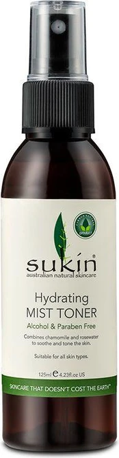 Sukin Moisturizing toning mist Hydrating Mist Toneris 125ml