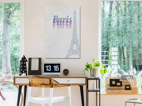 Artgeist Paveikslas - Paris in Watercolours (1 Part) Vertical