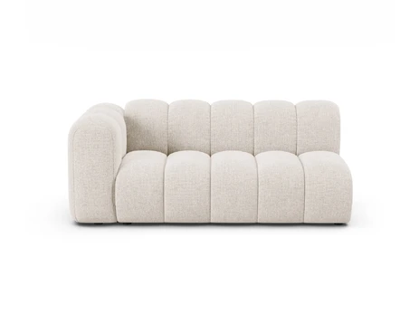 Left Modular Sofa, "Lupine", 3 Seats, 175x95x70, Light Beige