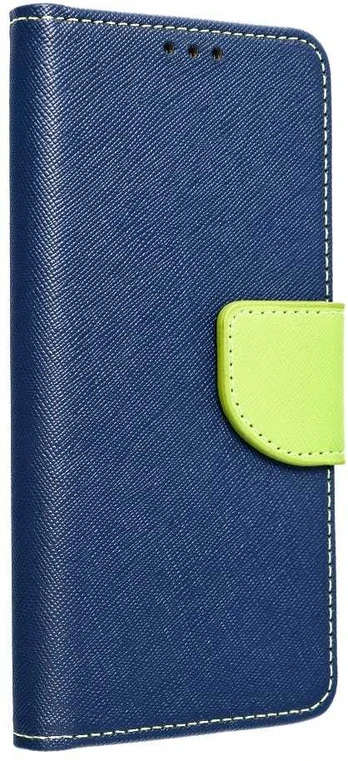 FANCY Book case for IPHONE 16 Plus navy / lime