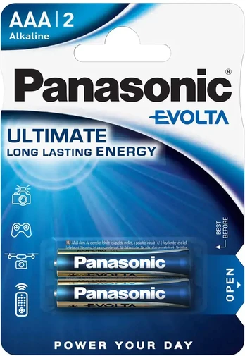 Elementai Panasonic Batteries LR03EGE/2BP