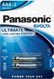 Elementai Panasonic Batteries LR03EGE/2BP kaina