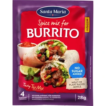 Prieskonių mišinys SANTA MARIA BURRITO, 28 g