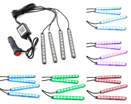 Zd65b rgb bluetooth salono apšvietimas