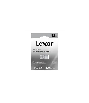Lexar Flash Drive JumpDrive 32 GB USB 3.0 Sliver