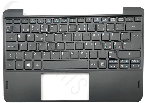 Acer Iconia S1003 Keyboard (NORDIC) (Juodas)