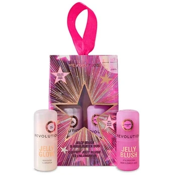 „Makeup Revolution“ „Jelly Blush & Highlighter“ rinkinys – dovanų rinkinys