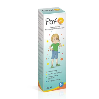 Putos vėjaraupių simptomams legvinti POXOUT,100 ml