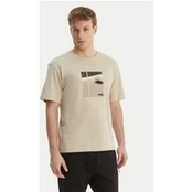 BOSS Marškinėliai Join 50554365 Smėlio Regular Fit