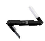 CLEAN IT Čistící sada pro sluchátka ČERNÁ