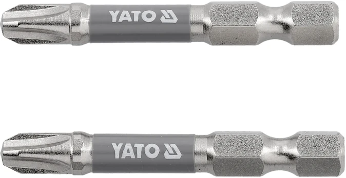 Yato BITS 1/4''X50 MM PH3 2 PCS NI