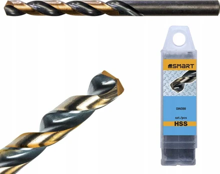 Smart HSS metalinis grąžtas 4,0mm /10 vnt./smart