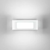 LED lauko sieninis šviestuvas DESERT, baltas, plotis 25 cm, metalas