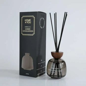 Nendrinis difuzorius HOME OASIS 180ml Amber Sandalwood