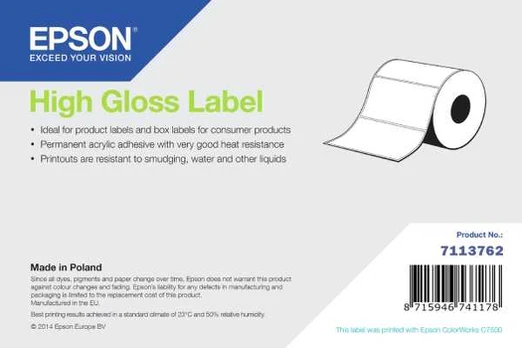 Epson High gloss label die-cut roll (7113762)