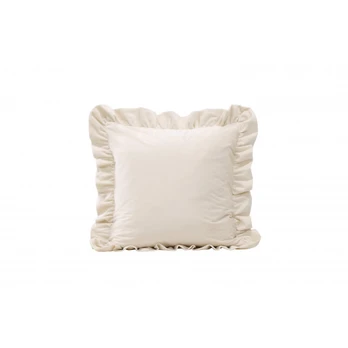 Hailey Cushion Cover Poly Velvet - White 50x50