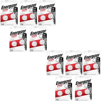 Energizer elementai CR2450, Lithium, 20 vnt.