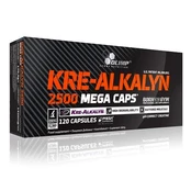 Olimp Kre-Alkalyn 2500 Mega Caps 120 kaps. kaina