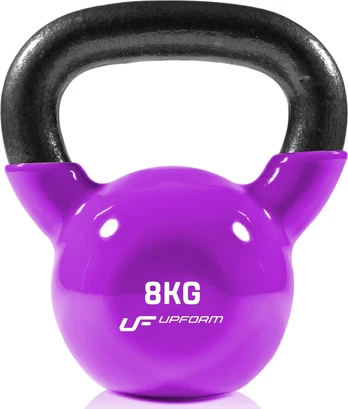 Vinilinis ketaus svarstis Kettlebell 8kg - UpForm
