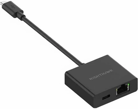 Maršrutizatorius Netgear USB2ETH USB-C zu Ethernet-Adapteris