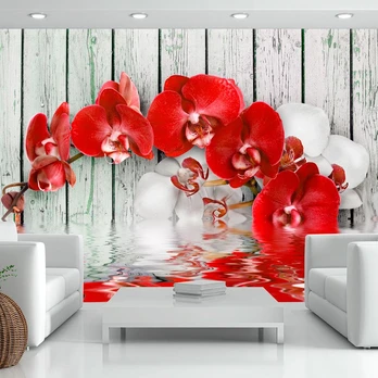 Artgeist Fototapetas - Ruby orchid