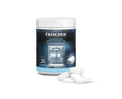 Frischer indaplovė cleaning tablets 20 pcs.