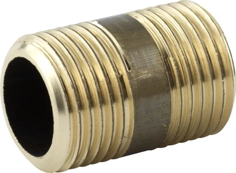 Solar Plus 3/4 - 40 mm žalvarinis nipelio vamzdis