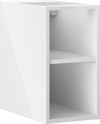 Mexen Box-A spintelė su lentyna, 25 cm, Baltas glossy