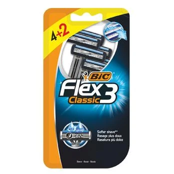 Rankinis skutimosi peiliukas Bic Flex3 (6 uds)