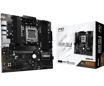Pagrindinė plokštė ASRock B850M Pro-A