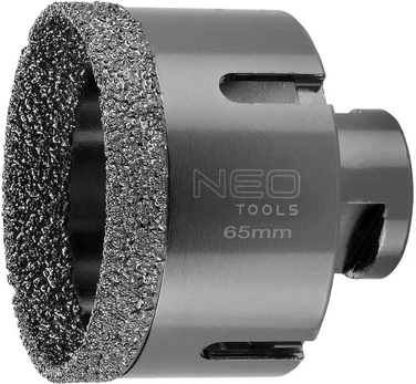 Neo Tools 65 mm x M14 deimantinis skylių pjūklas