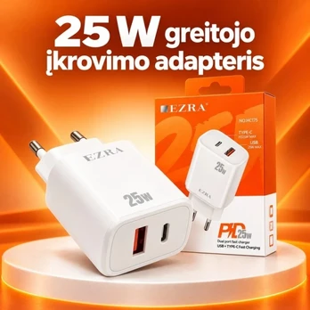 Greitojo įkrovimo adapteris HC175 25 W