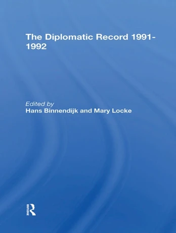 Diplomatic Record 19911992