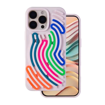 Dėklas Telforceone DIY Snake case for iPhone 16 Pro Max 6,9' pink