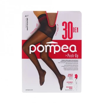 POMPEA PUSH-UP 30 DEN pėdkelnės S | Ambrato
