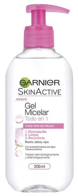 Veido gelis Garnier SkinActive, 200 ml, moterims