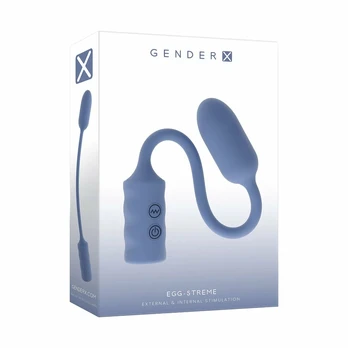 Gender X EGG-STREME Flexible Vibrating Silicone Egg, USB Rechargeable