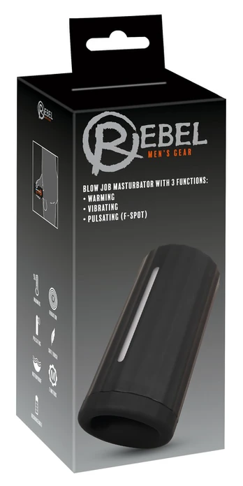Rebel Masturbator Vibruojantis masturbatorius