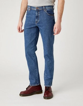 Vyriškos džinsinės kelnės Wrangler, juodos