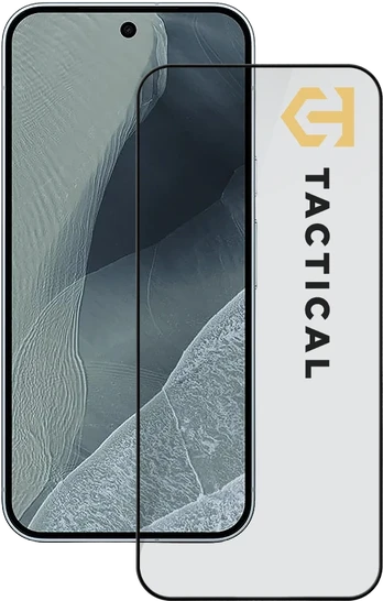 Dėklas Tactical Glass Shield 5D for Google Pixel 11 Pro XL Juodas