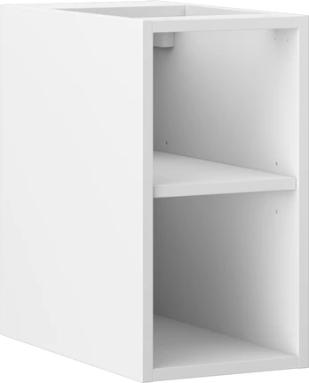 Mexen Box-A spintelė su lentyna, 25 cm, Baltas matt