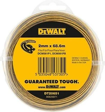Dewalt Devalt DEVALT Kvėpavimo kapsulė (Kvėpavimo kapsulė - 2 mm × 68 m) - DT20651-QZ