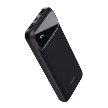TRUST Powerbanka Avala, 10000 mAh, 1xUSB-C + 2xUSB, juoda