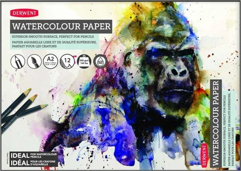 Derwent D:Aquarell Paper A2 Watercolour Pad