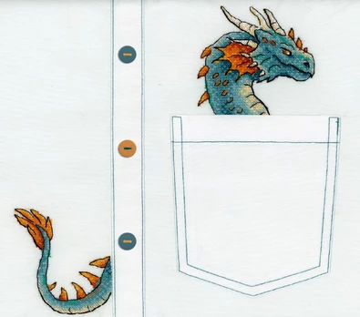 IŠPARDAVIMAS. Noble Dragon SV-252 - Siuvinėjimo rinkinys