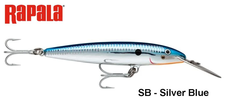 Vobleris Rapala Countdown Magnum CDMAG SB Silver Blue 7 cm