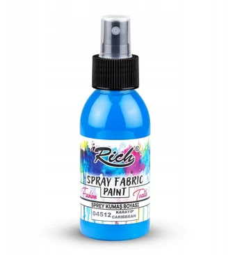 Fischer Dažai tekstilei purškiami Rich 100 ml Caribbean